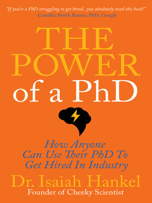cover image of The Power of a PhD